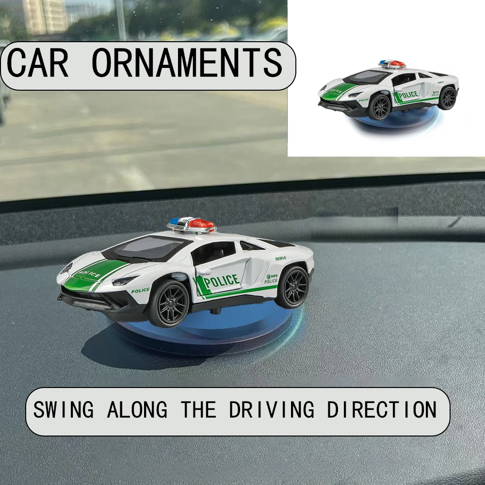 

Car Drift Rotating Ornaments Auto Dashboard Turning Racing Model Deco Carindividuality Center Console Decoration For Revuelto