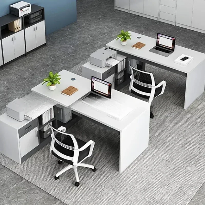 Premium Modern Staff Office Desks Table Simplicity Boss Computer Office Desks Executive Secretaire Bureaux