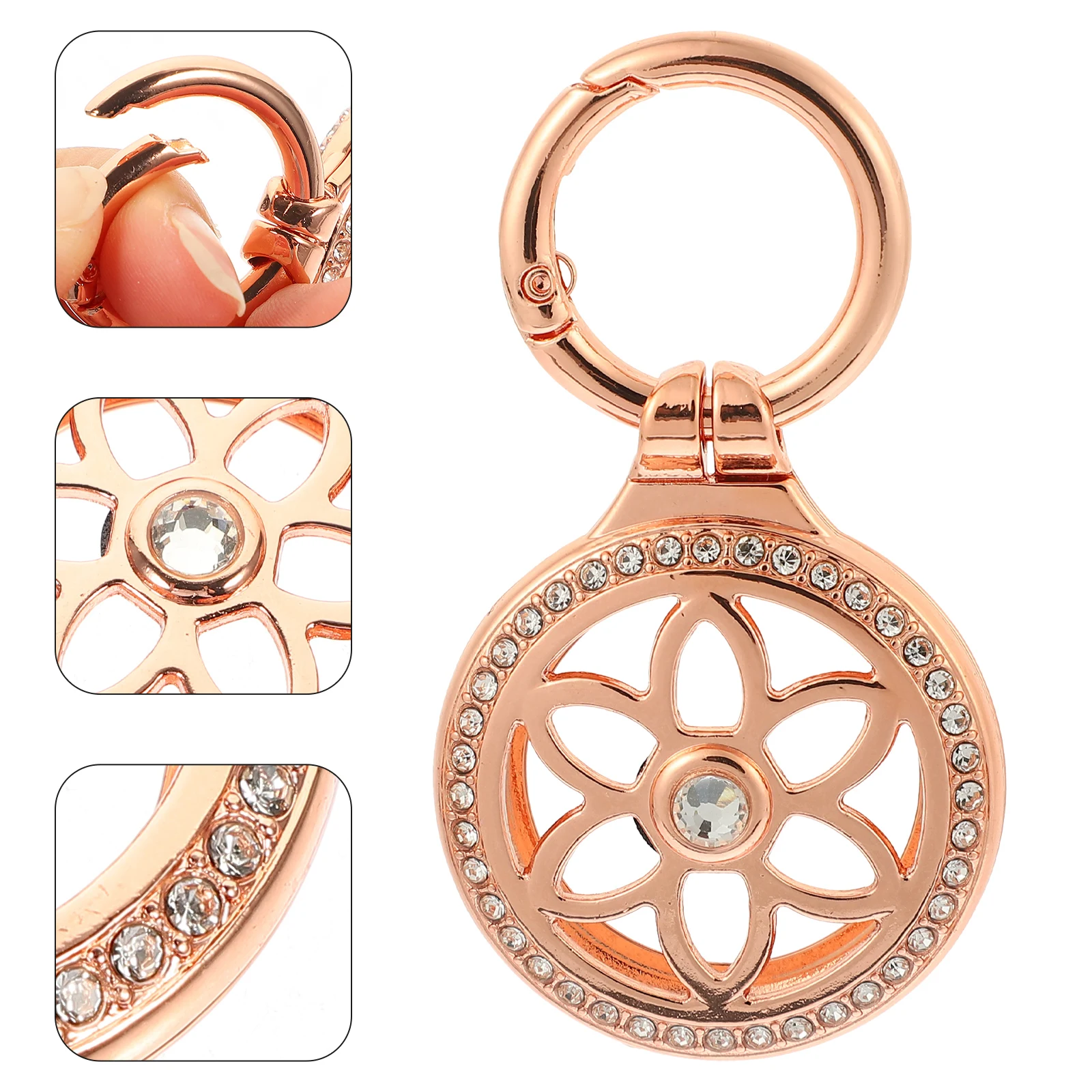 

Anti-loss Keychain Protective Cover Accessory Air Tag Cases Tags Holder Cute Shockproof