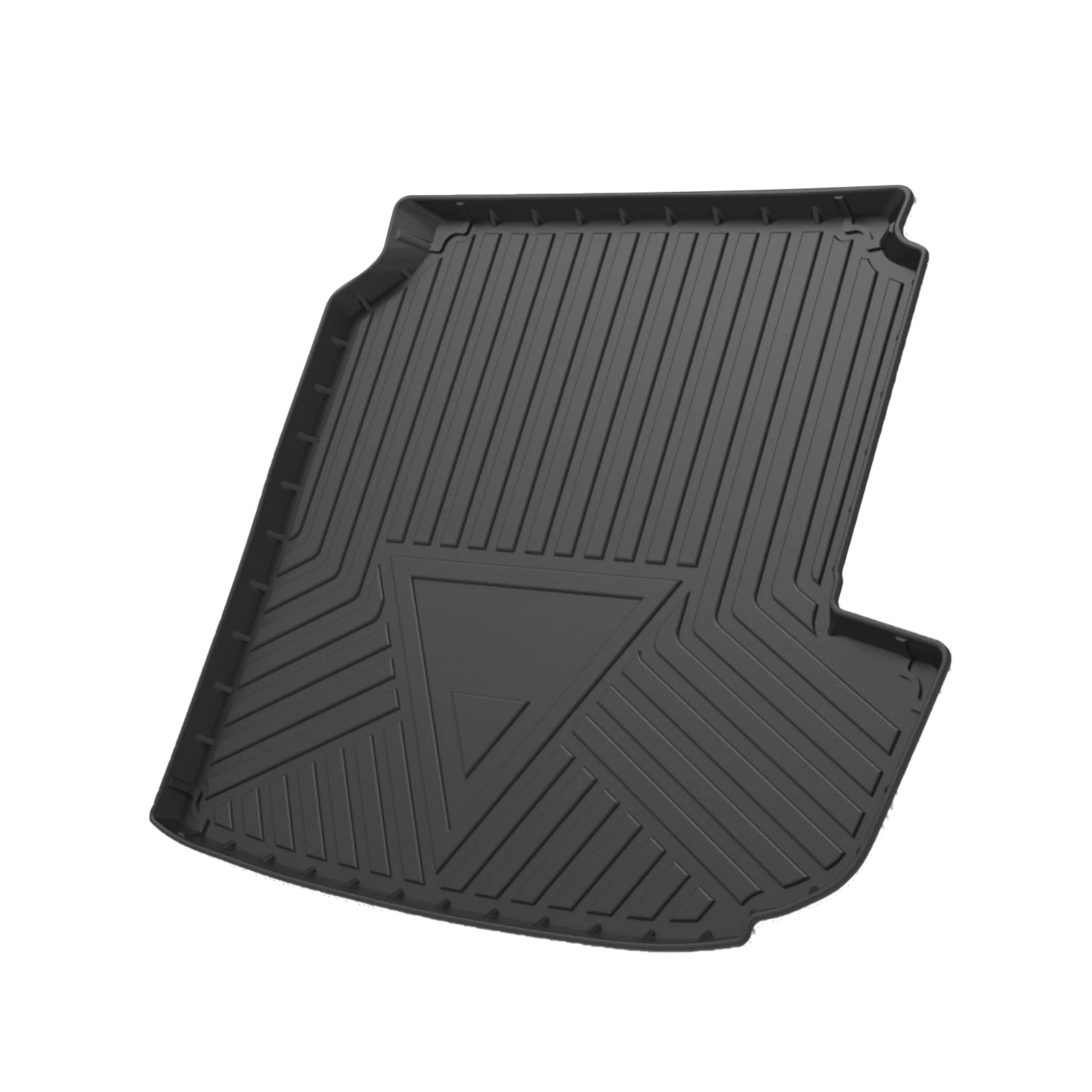 

For Peugeot 408 2010-2013 TPE Custom Trunk Mat Waterproof Rubber Protective Front Car Trunk Mat