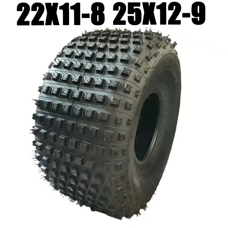 Off-road vehicle tires: 22X11-8; All-terrain vehicle tires: 25X12-9; Karting car tires: Square thickened vacuum tires