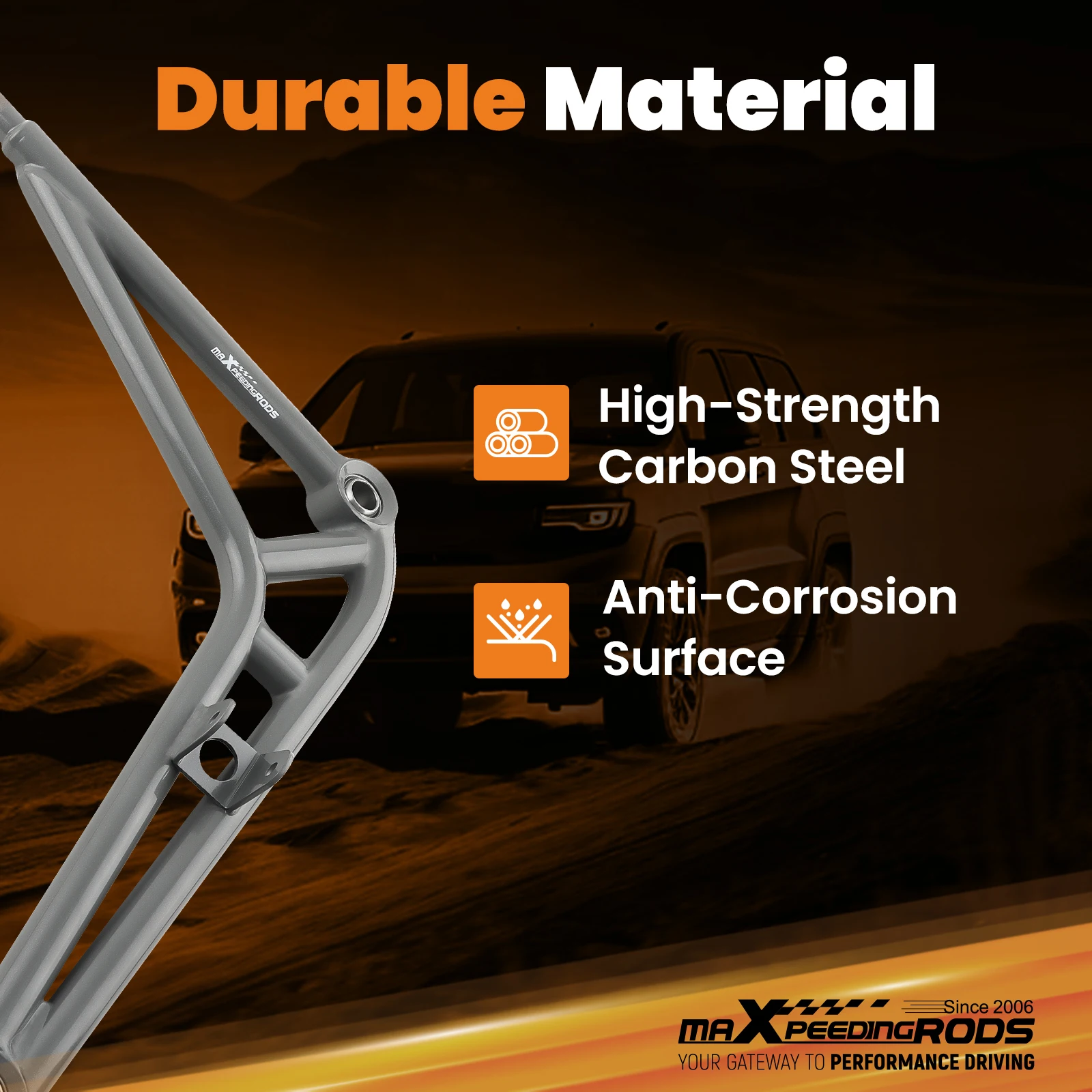 ذراع التحكم السفلي للتوجيه الأمامي طقم زاوية واسعة وصلة شريط التأثير لسيارات BMW E46 #3