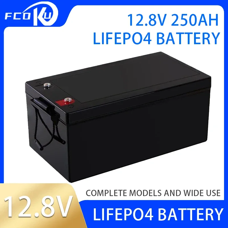 new Large-Capacity 12.8V 250Ah Lithium Battery,for RV Battery, Solar energy Lithium Iron Phosphate Battery Pack.