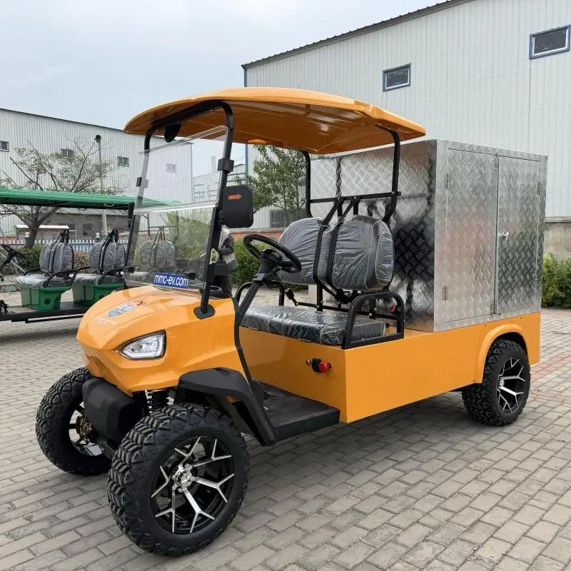 Golf Cart Powerful Driving Force Smooth Ride Customizable Optional Four Wheel Drive Golf Cart Off Road Hunting 2 Seat Golf Cart