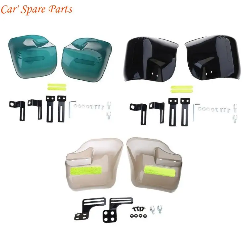 

Y4UA Multiple Use Hand Shielding ABS Hand Protector Versatile Hand Cover Pair for Bikers