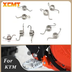 Motorcycle Footpegs Foot Pegs Footrest Spring For KTM SX SXF EXC EXC XC XCF XCW XCFW 65-530cc 1998-2014 2015 2016 2017 2018 2019