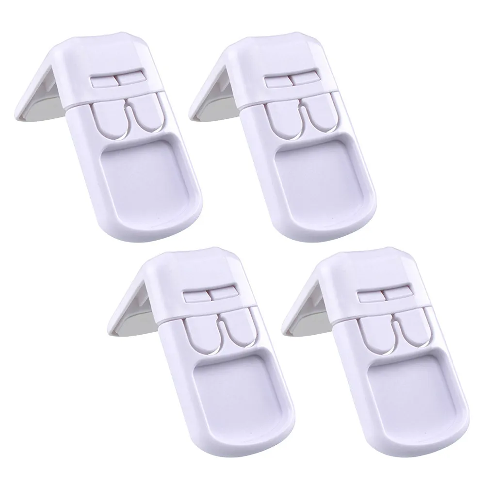 4Pcs Refrigerator Locks Childproof Cabinet Lock Hidden Style Safety Strap for Drawers Baby Proofing Child Safety Products