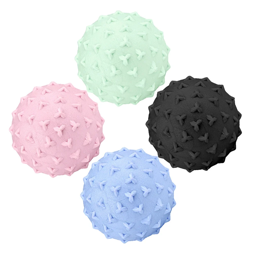 

4Pcs Massage Ball Set for Body Muscle Relaxation Foot Hand Therapy Portable Fitness Roller for Tension Release and Pain Relief