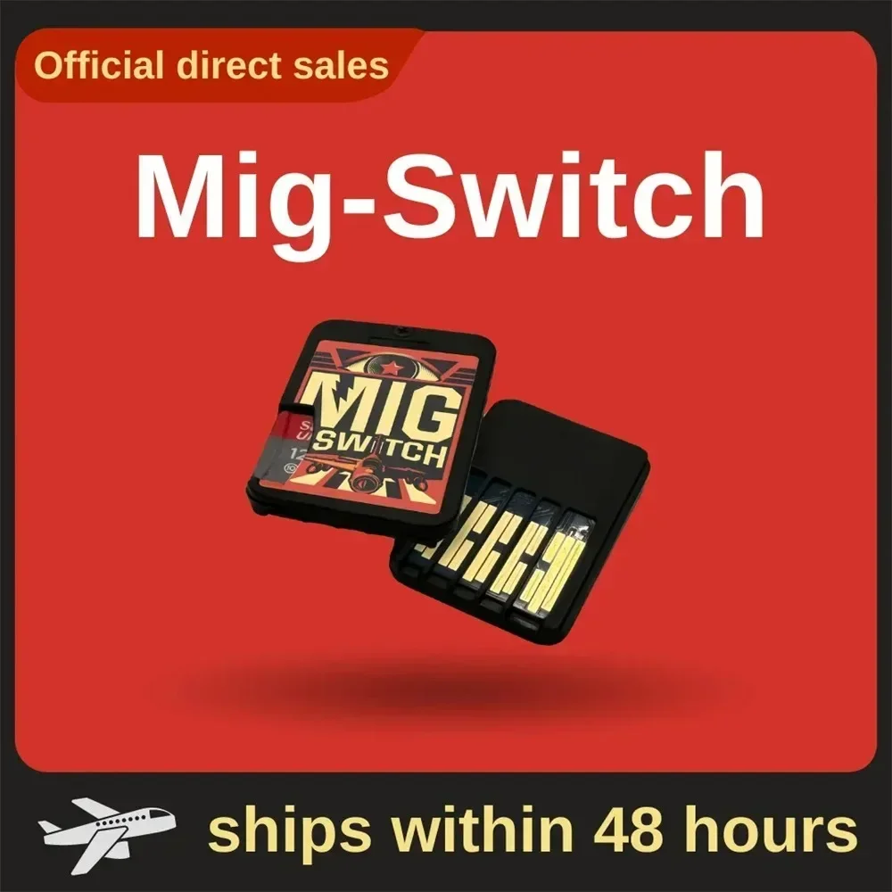 MIG Switch V2 NS Flash Cartridge Gaming Console Everdrive Modified Chip plug&play Mig V1 universal card NS switch