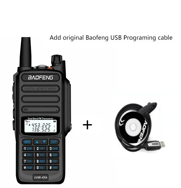 미국/유럽 IP68 방수 UV 9R 플러스 20W ERA 무전기 장거리 30km 차량용 CB 햄 라디오 HF 송수신기 UHF 라디오 스테이션