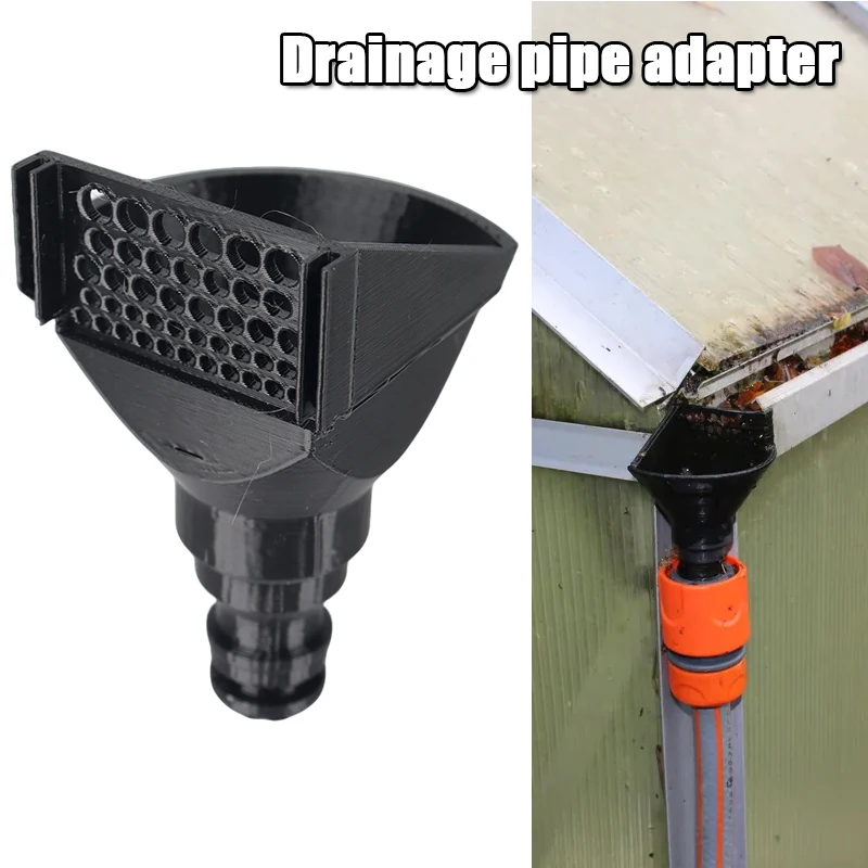 1Pc Gardena Adapter For Greenhouse Gutter Funnel Greenhouse Rainwater Collection System Home Garden Supplies