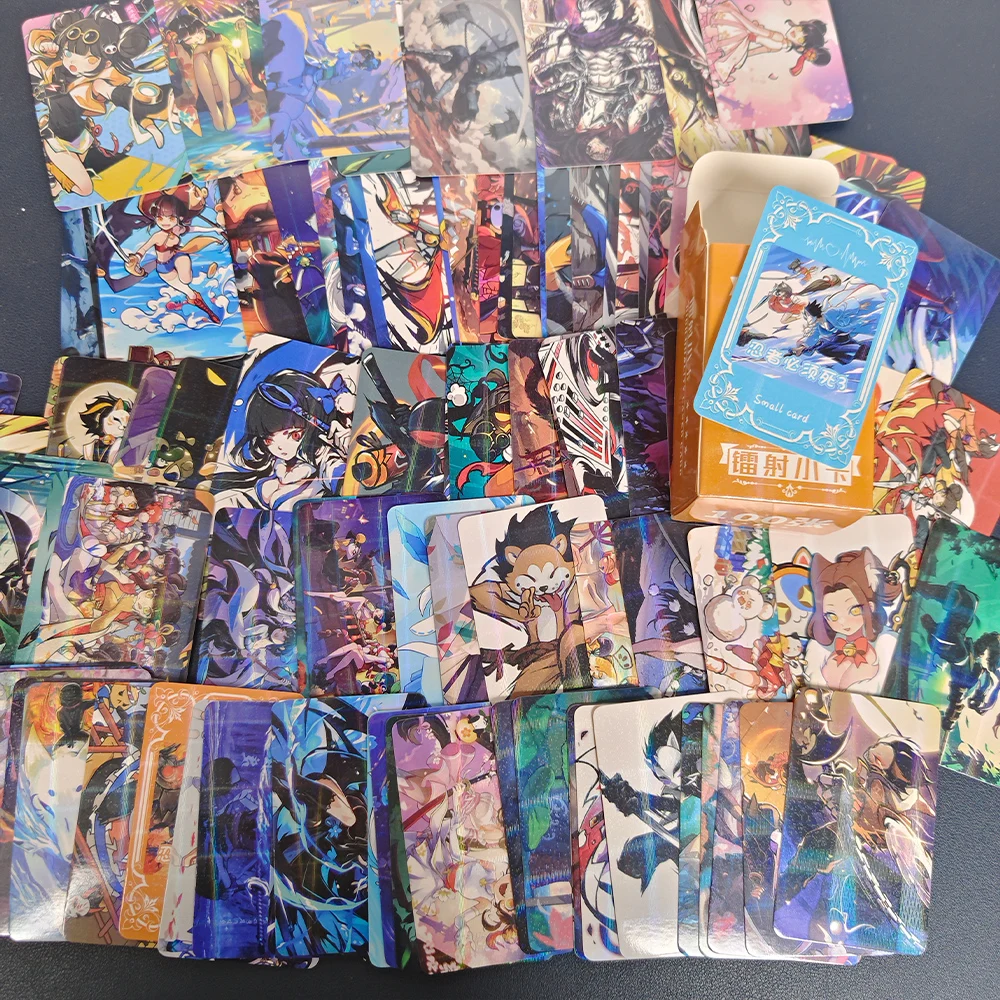 

100 Pc/set Ninjas Must Die Manga Laser Lomo Card Album Comic Characters Photocard Fans Collection Cards