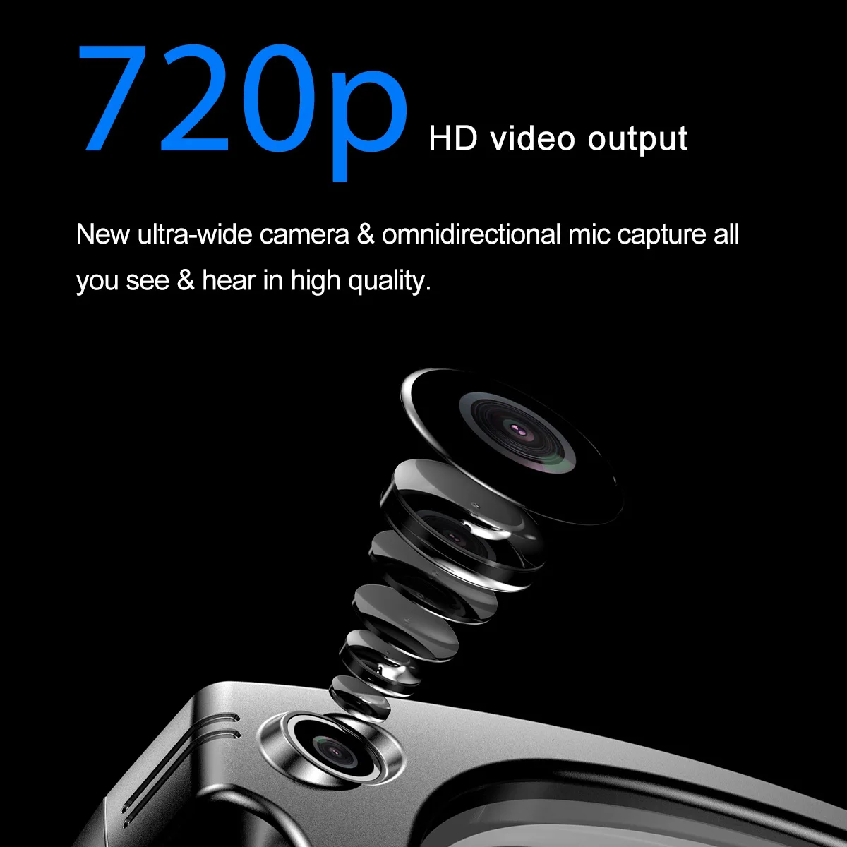 AI Smart Glasses with GPT4.0: Camera Sunglasses for Recording, Photos, Music, Calls, Real-Time Translation & Chat