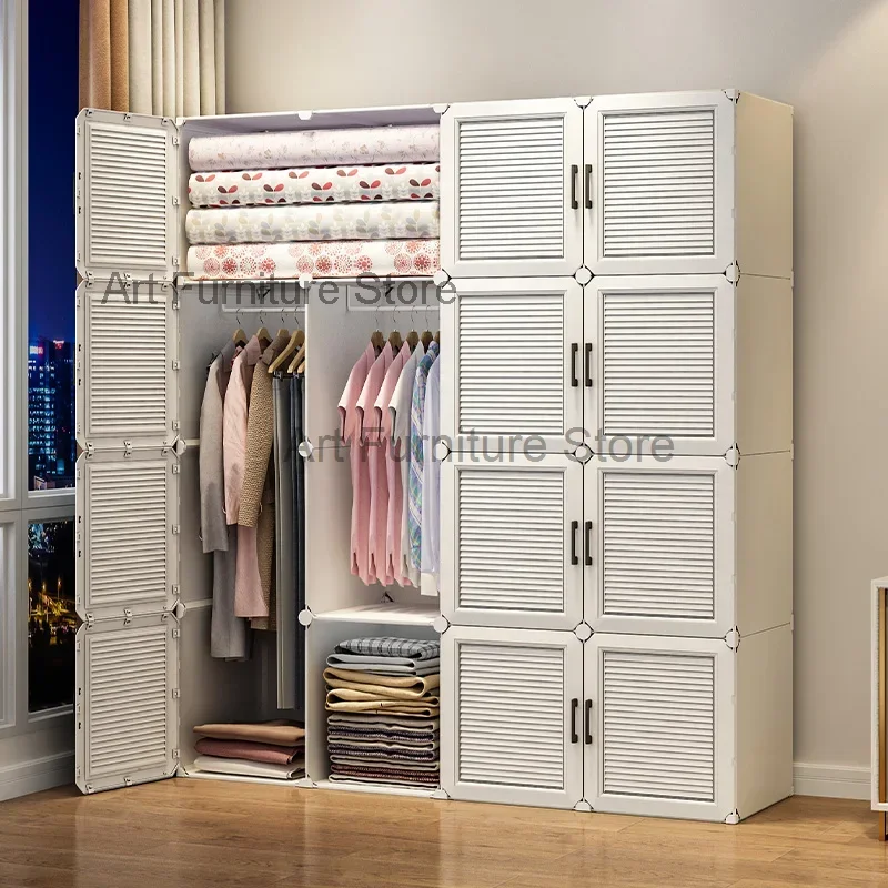 Cabinet Modular Closet Baby Storage Chest Bedroom Cupboard Closet Organizer Wardrobe Plastic Guarda Roupa Home Furniture