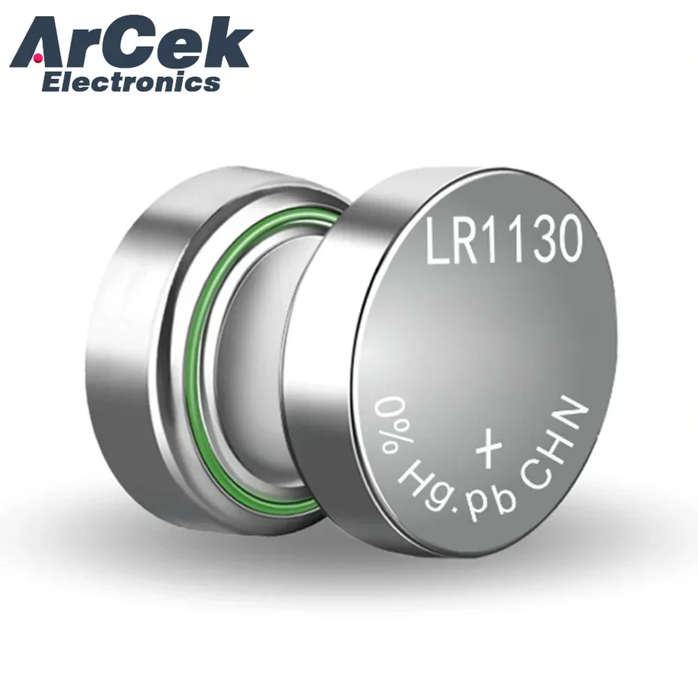 2PCS AG10 LR1130 Si…