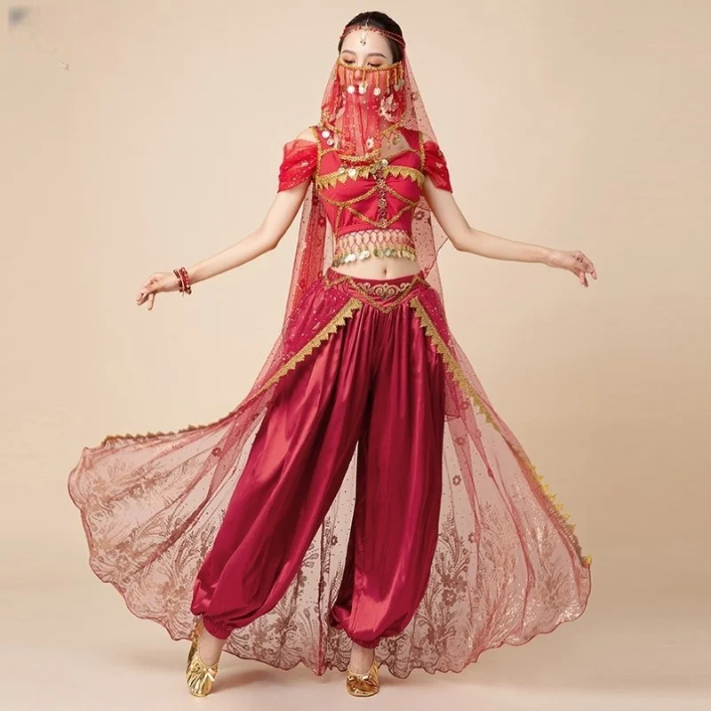 

Dance dress exotic style table costume female Western