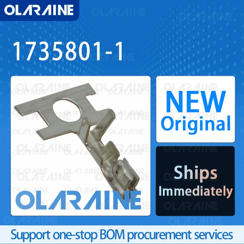 

100/500/1000Pcs 1735801-1 100% brand new and original IC chip Headers and wire housings 3 A