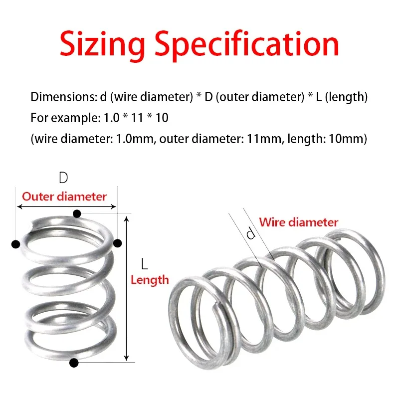 Custom springs are available, capable of producing special-shaped springs. For sizes, please contact customer service. image 2