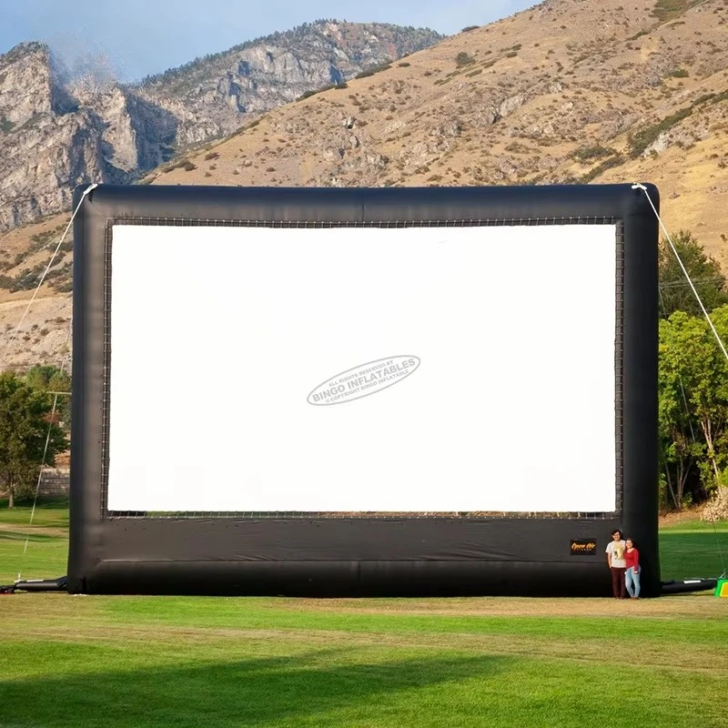 

Бинго оптовая продажа надувная проекция кино кинотеатр театр палатка открытый надувной фильм экран с проектором
