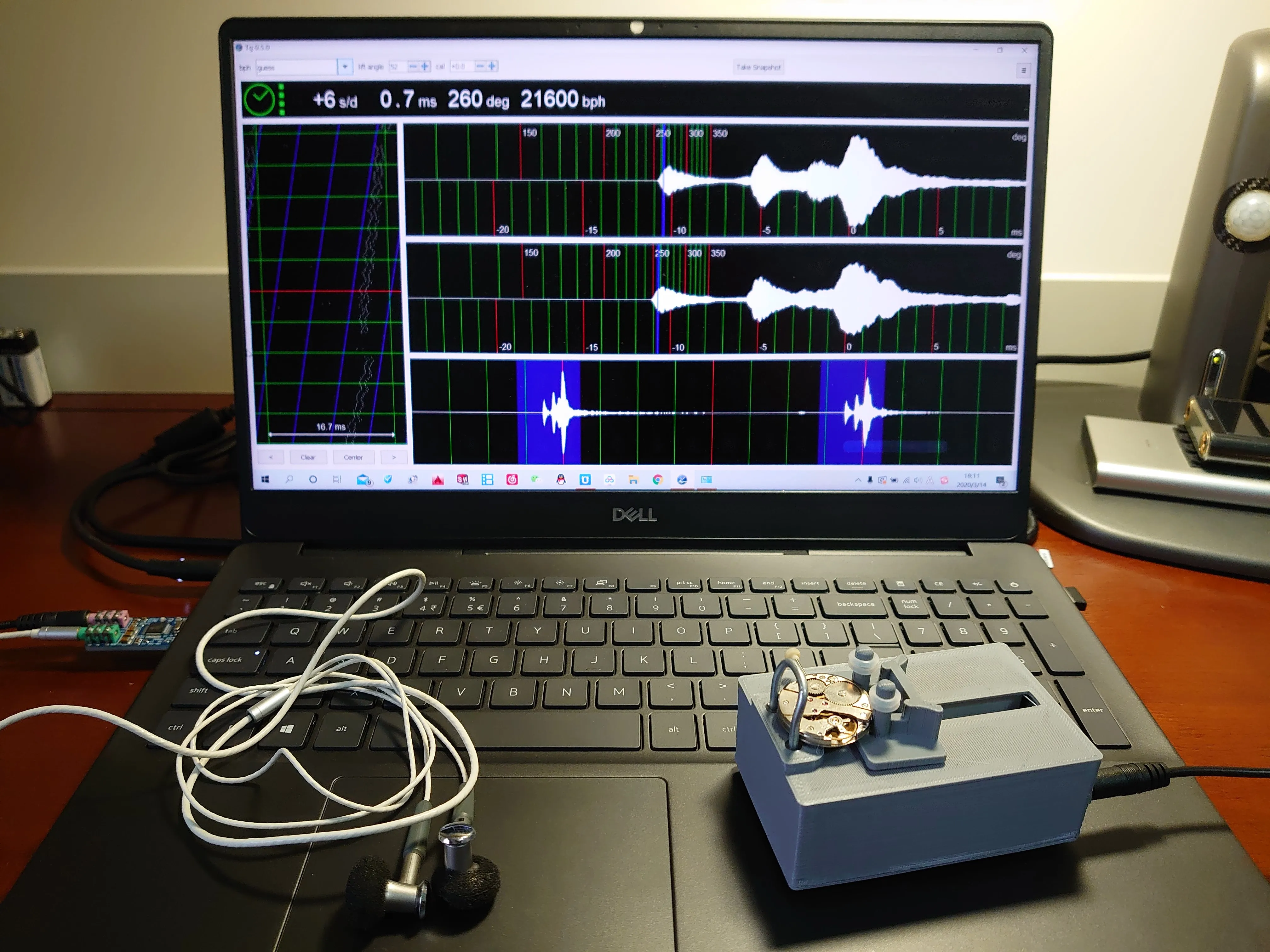 Computer calibration instrument mobile phone meter calibration detection clock repair tool degaussing device