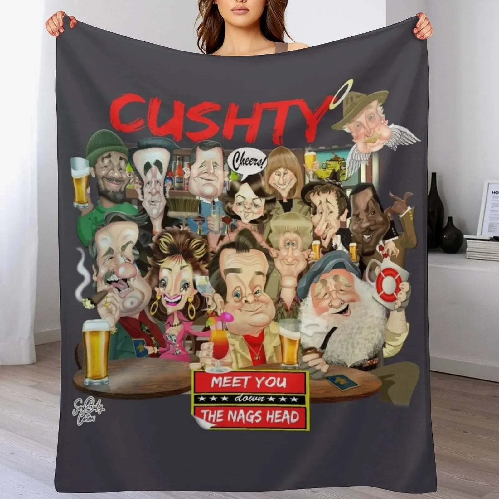 

Down the Nags Head Collective Throw Blanket Baby Kid'S cosplay anime Loose Blankets