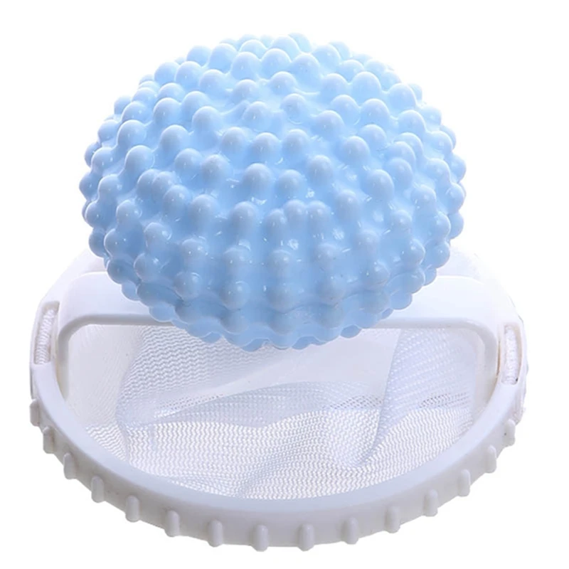 Laundry Lint Catcher Reusable Pet Hair Remover Effective Washing Machine Floating Mesh Pouch Filter Bag