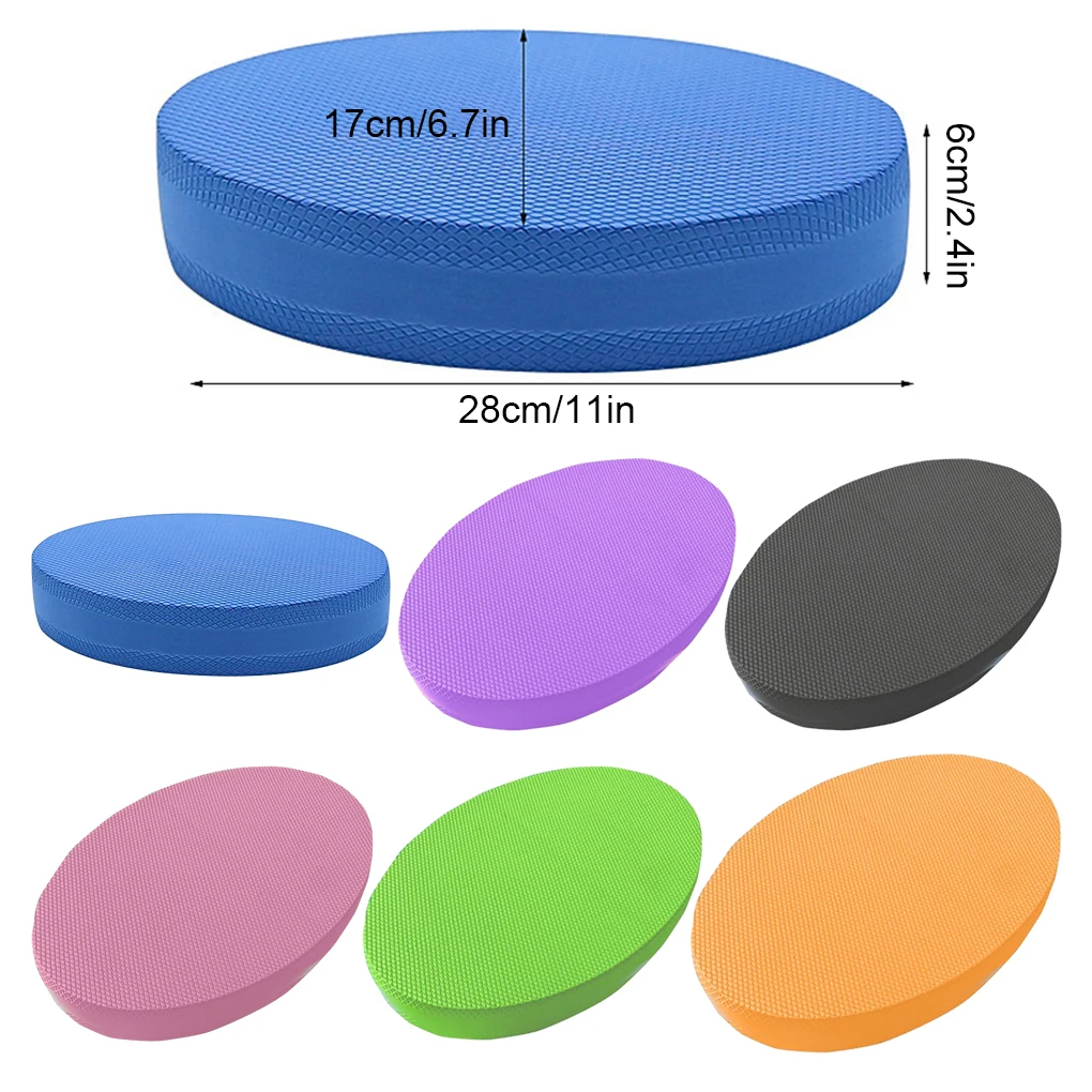 Fitness Balance Cushion Beginner-Friendly Exercise Pad For Core Strength Training Lightweight