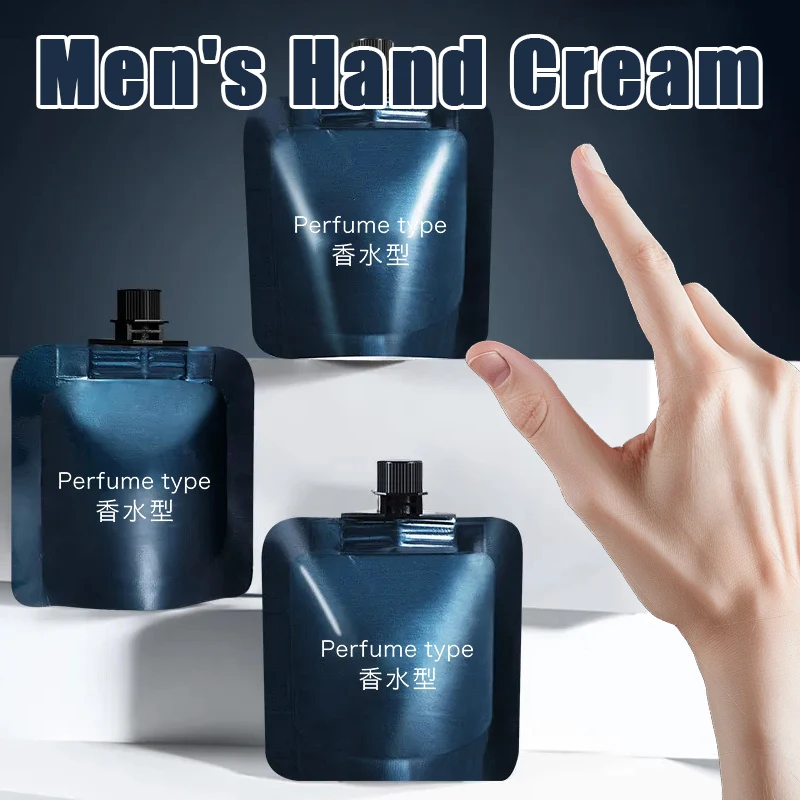 4 قطع كريم مرطب لليدين للرجال، كريم عطري لليدين، يرطب عميقًا لليدين، ويحمي اليدين، ويمنع الجفاف #3