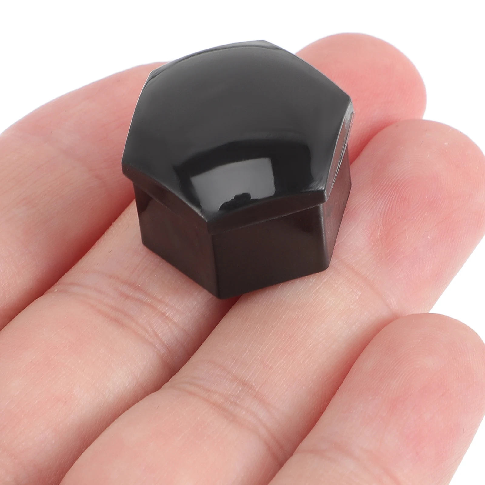 

20 Pcs Tire Nut Wheel Bolt Covers Lug Protector Hub Protection Black Nylon Removal Tool