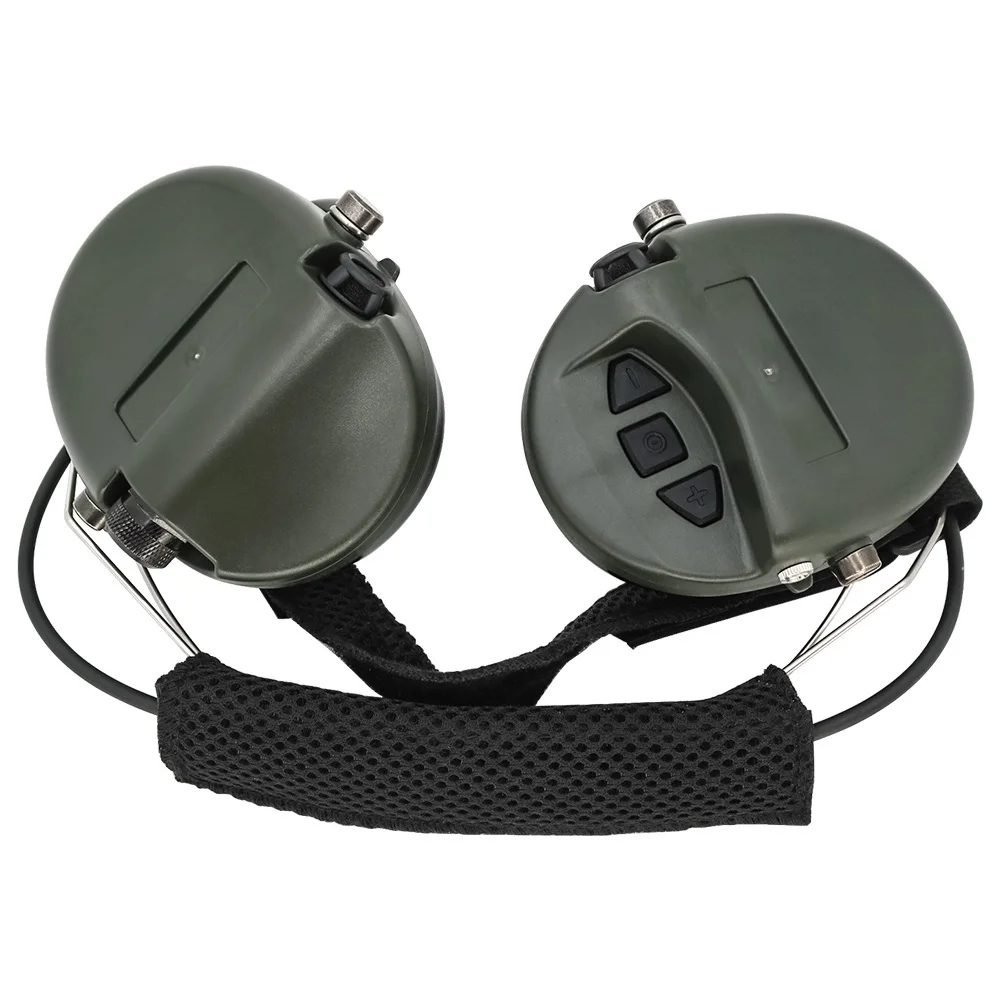 Top Sponge Earmuffs Edition Airsoft Tactical Pickup Noise Cancelling Headphones Without Microphone