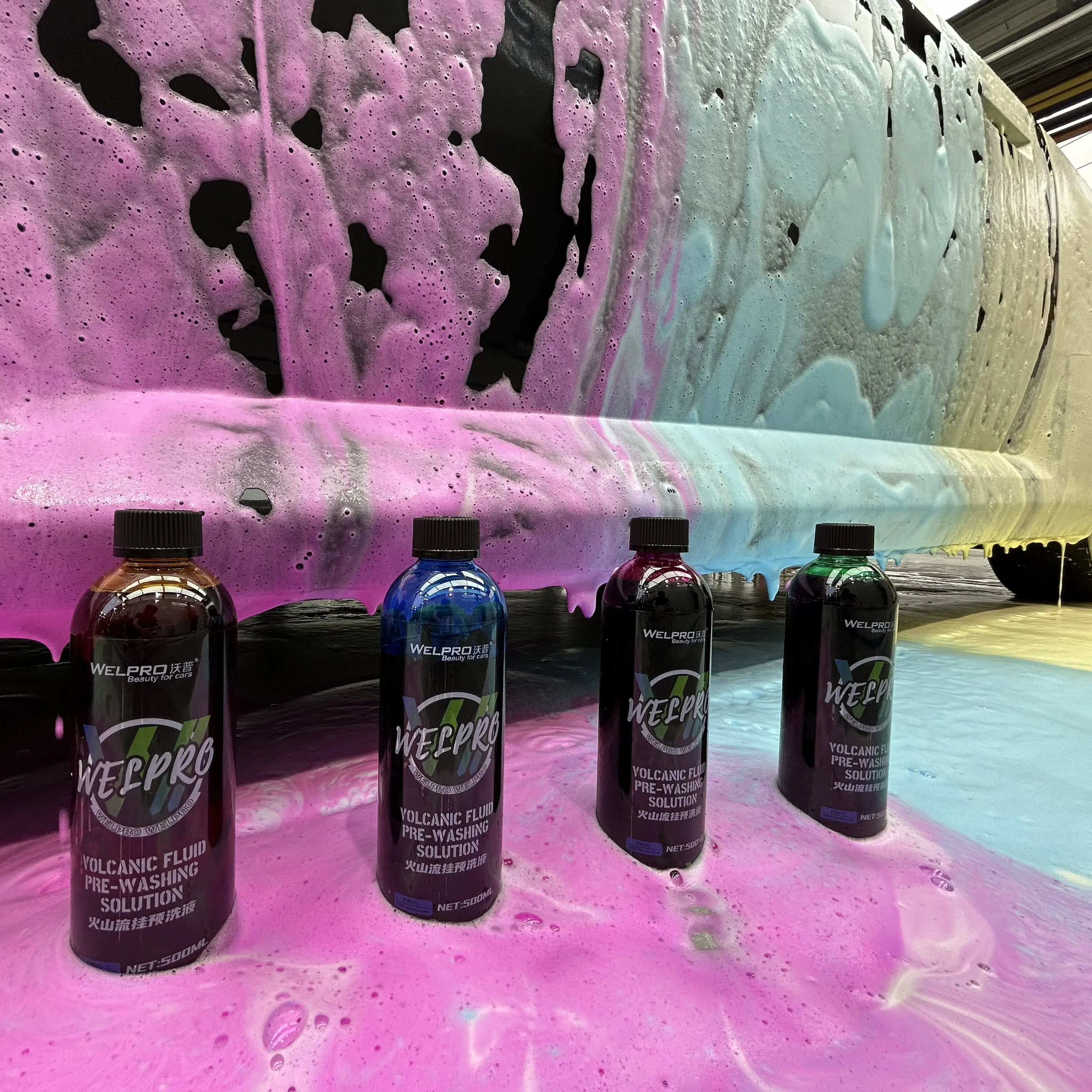 Car Wash Color Foam High Foaming Shampoo Car Wash Soap Works with Foam Cannons,Foam Guns image 3