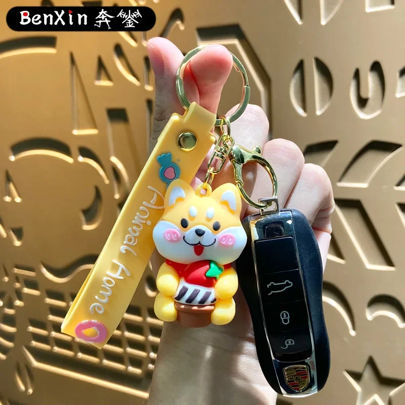 Miniso Изысканные маленькие подарочные брелки, подвески для сумок, автомобильные брелки, куклы, высококачественные и изысканные элитные подарки