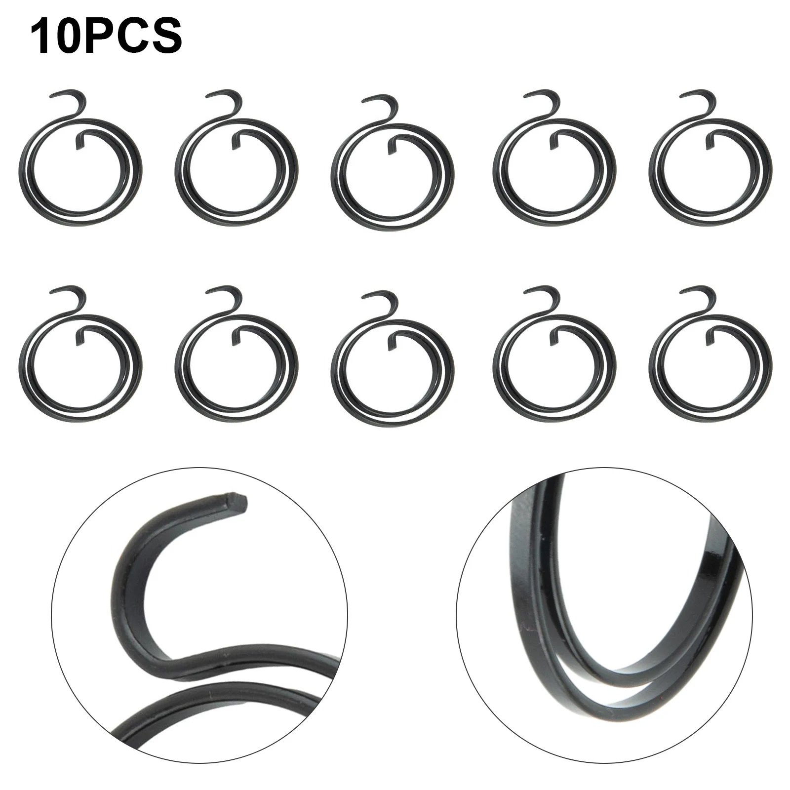 10Pcs Replacements Spring For Door Knob Handle Lever Latch Internal Coil Repair Home Door Accessories Return Torsion Springs Hot image 5