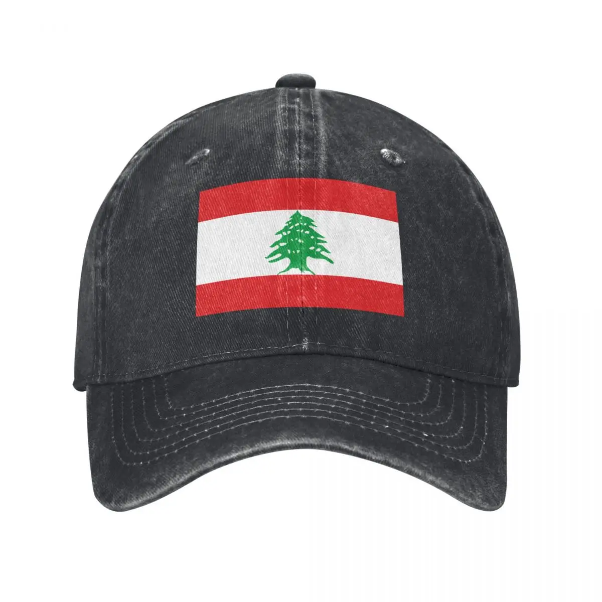 Flag Of Lebanon Men Women Baseball Cap Distressed Denim Caps Hat Vintage Outdoor Activities Adjustable Snapback Cap