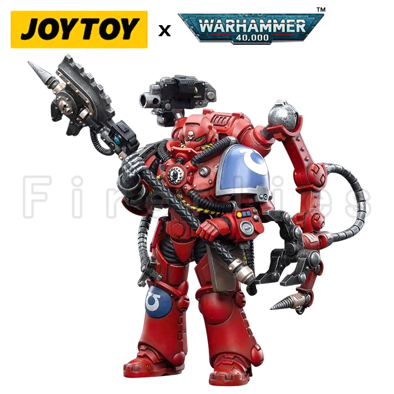 1/18 JOYTOY Action Figure 40K Primaris Techmarine Brother Tybestis Anime Model Toy