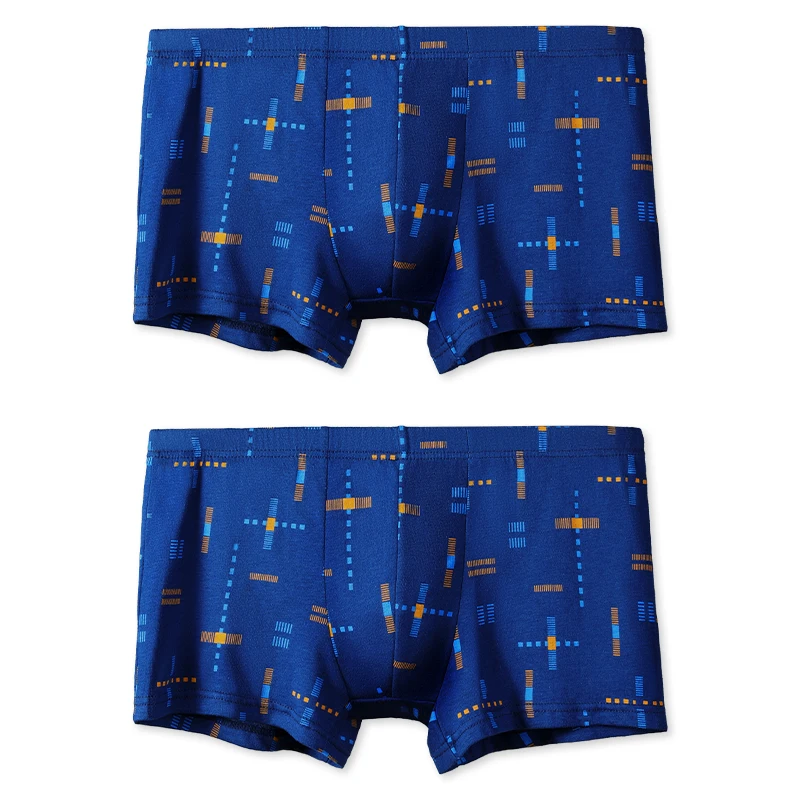 

2Pcs Men's Pure Cotton Underwear, Loose and Comfortable Large Size Boxer Briefs, Summer Comfortable Sports Boxer Shorts, Cotton Shorts