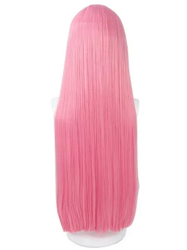 Kotonoha Akane Cosplay Wigs 90cm Women Long Straight Pink Party Synthetic Hair