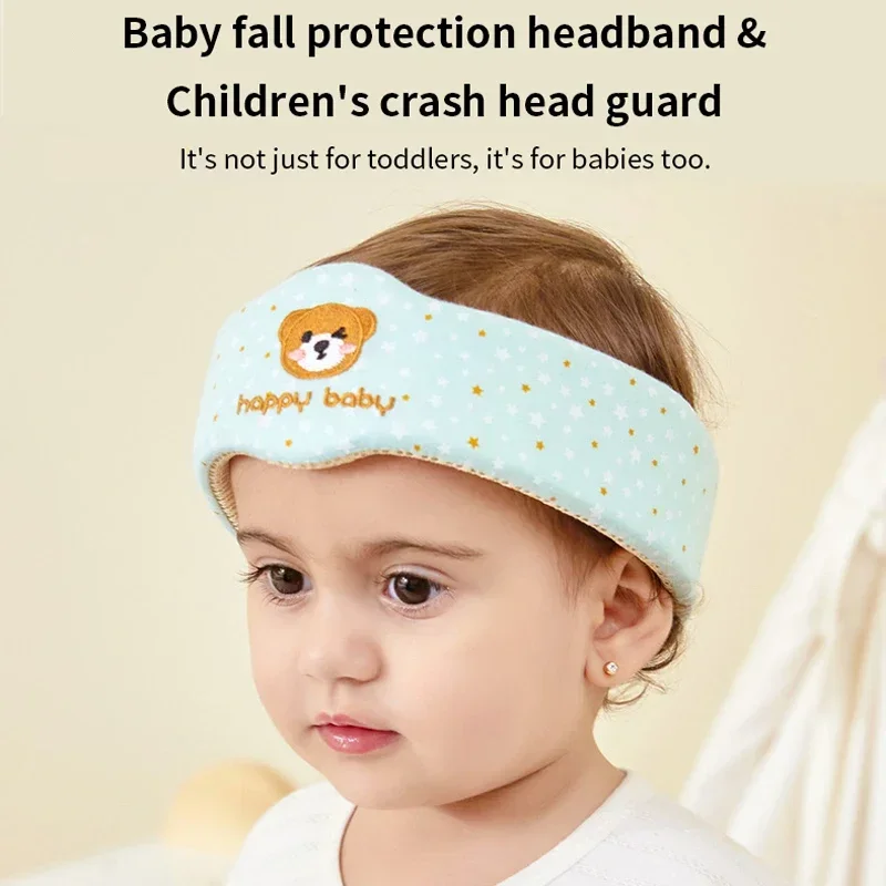 Baby Protection Hat Anti-collision Hat Safety Helmet Head Protection Headgear Toddler Anti-fall Pad Learn To Walk Baby Headband