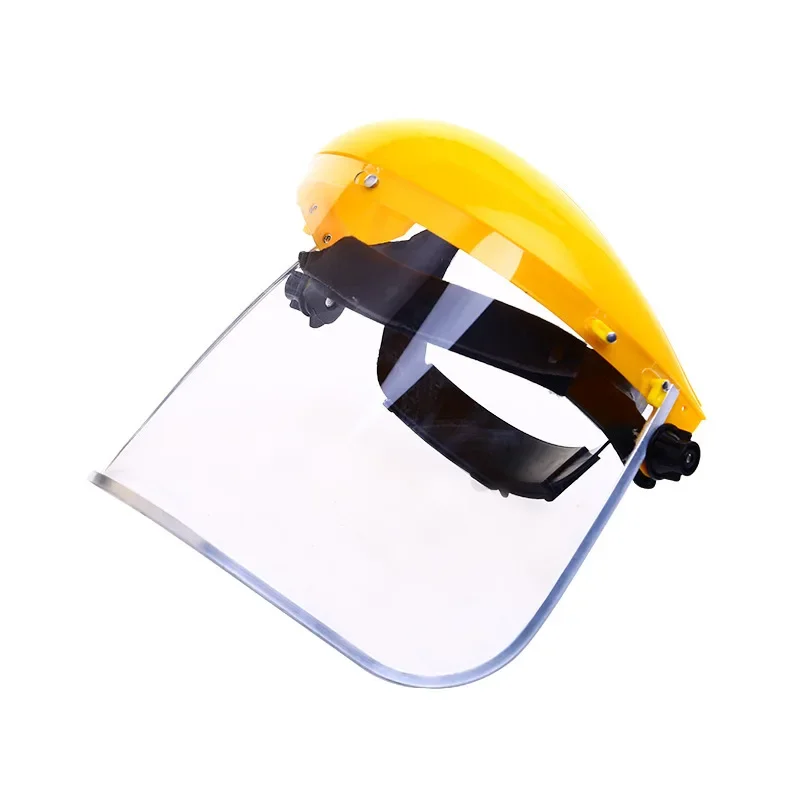 Anti-Saliva Windproof Dust Proof Face Mask Transparent PVC Safety Face Shield Screen Spare Visors Respiratory Tract Protection