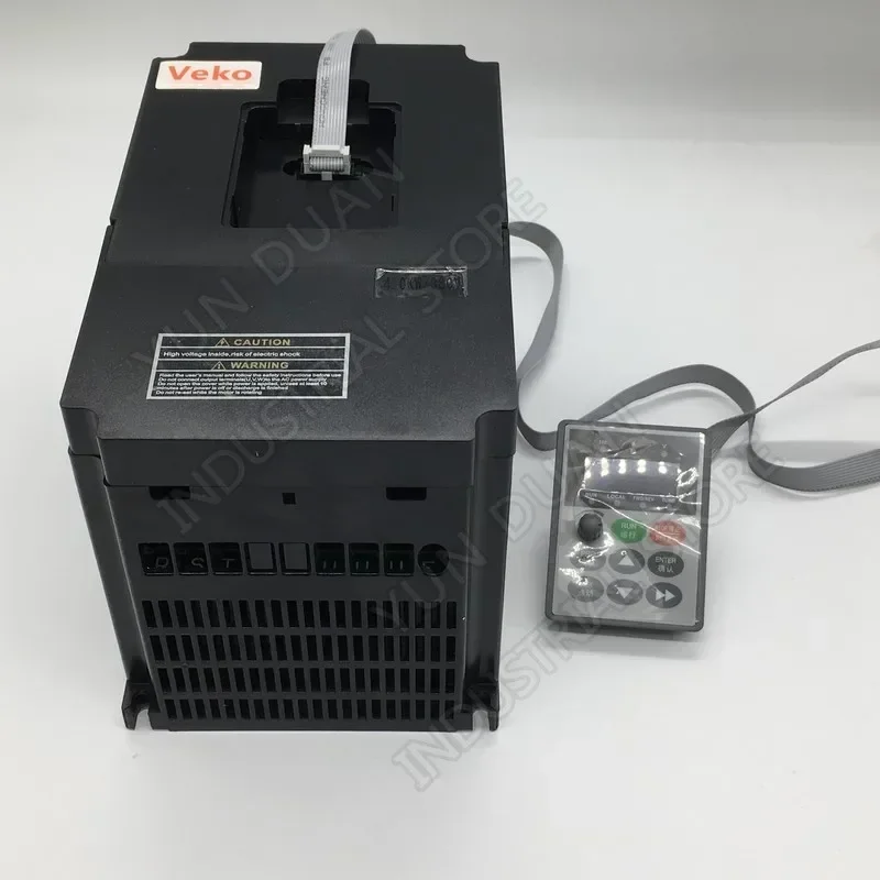 4KW 380V 9A 3Phase input Vector VFD 3phase output PID Universal Frequency Converter CE For CNC Router Spindle Air Blower New