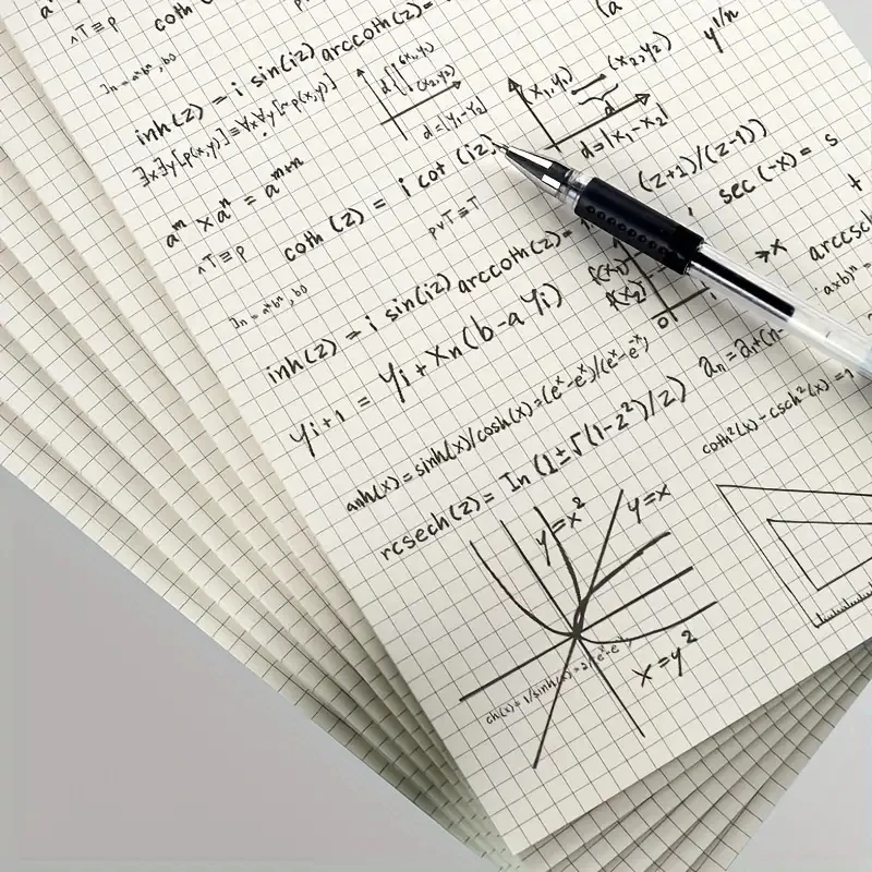 40 Sheets Graph Paper Graph Rule Dot Grid Notepad Computation Pads Drafting Paper Squared Paper Blueprint Paper Writing Paper