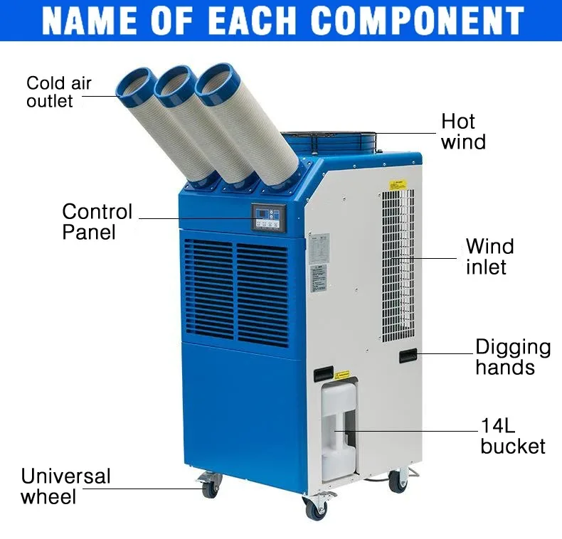 مكيف الهواء الصناعي المحمول BXT-65