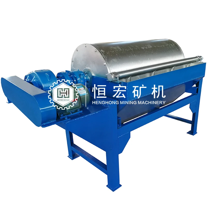 8000 غاوس الأسطوانة المغناطيسية المنغنيز خام عالية القوة الأسطوانة المغناطيسية مخصص خام الأسطوانة معدات الفصل المغناطيسي