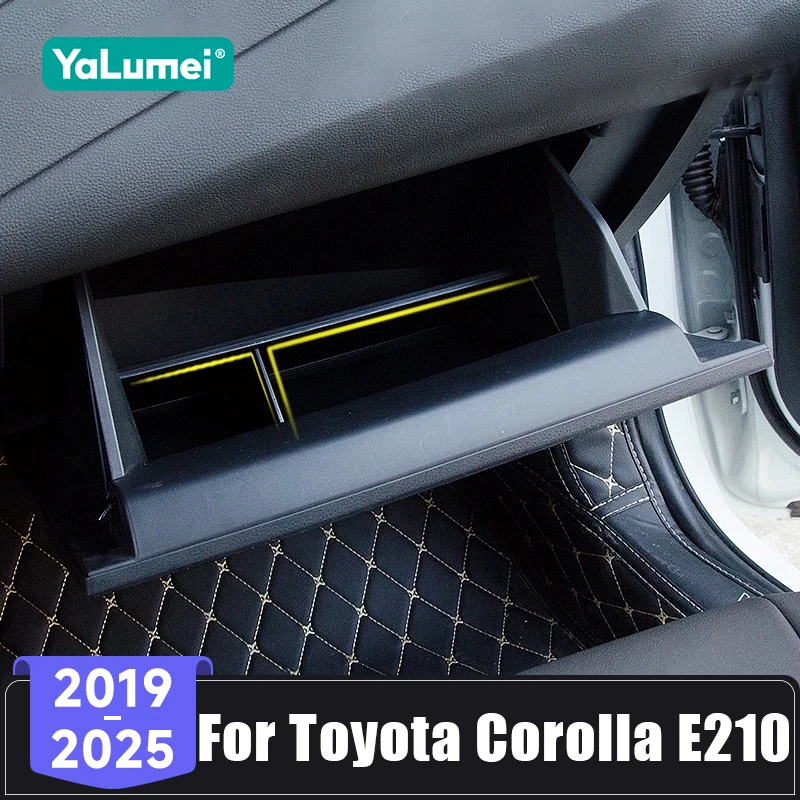 For Toyota Corolla E210 Hybrid 2019 2020 2021 2022 2023 2024 2025 ABS Car Glove Box Co-pilot Clapboard Partition Plate Board