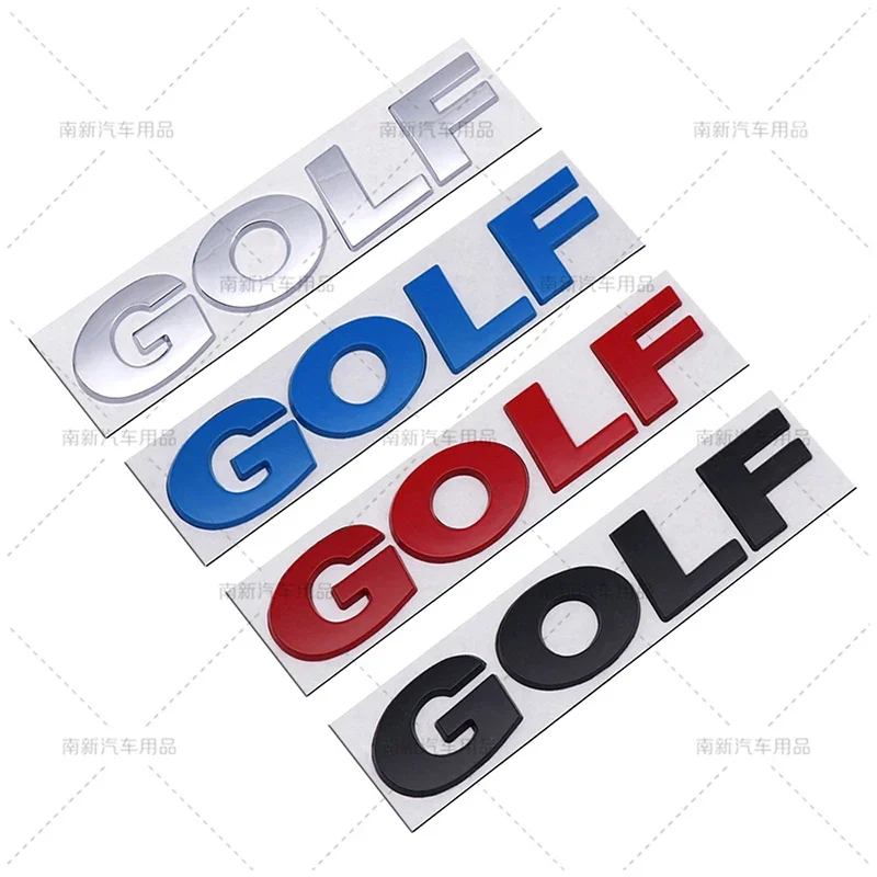 

VW 2026 Hot 3D Metal Rear Trunk Emblem Decal Car Stickers For Volkswagen VW Golf Badge MK4 MK5 MK6 MK7 MK8 Golf 5 6 7 8 Decaorat