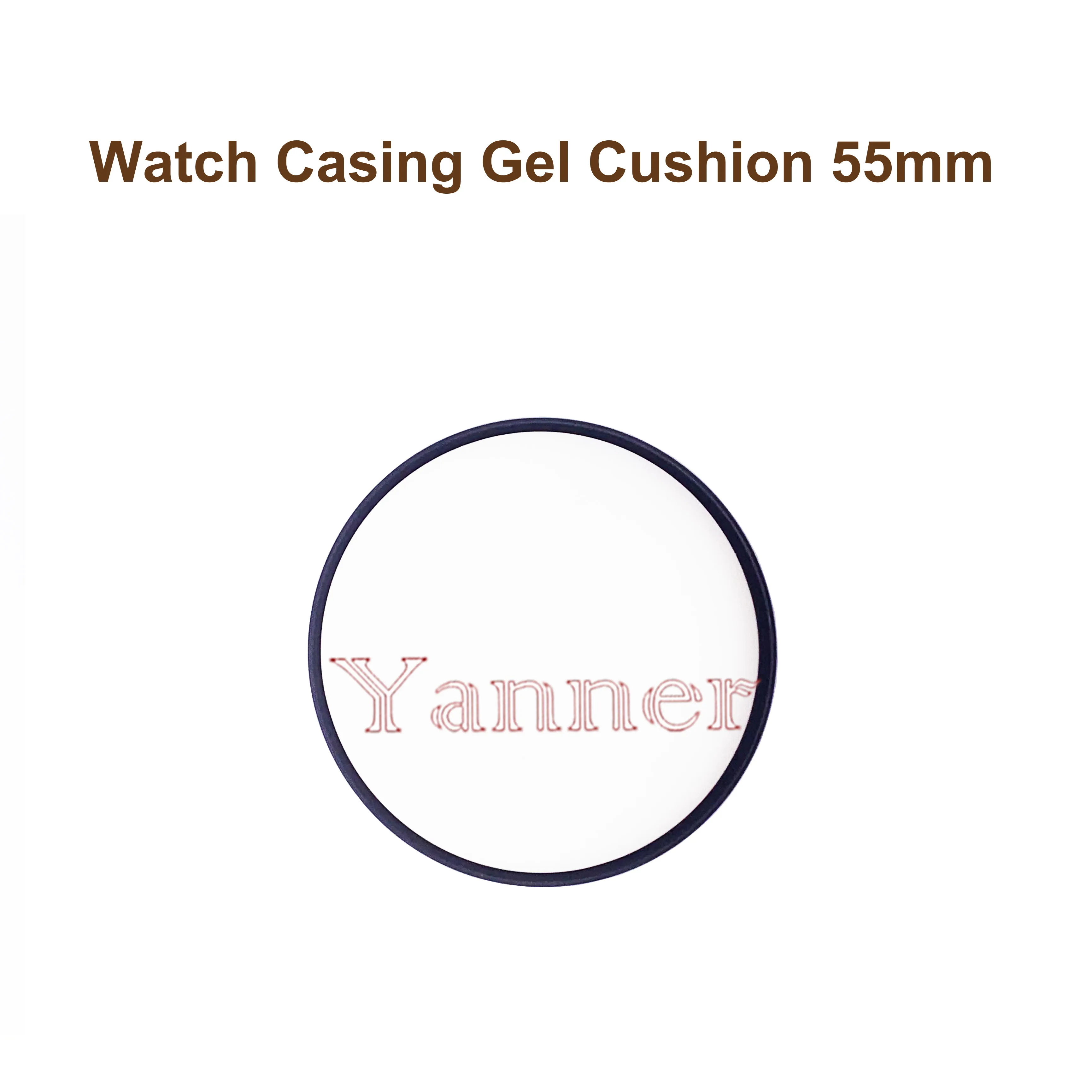 55มม. แผ่นป้องกันนาฬิกา, แผ่นพลาสติกป้องกันการเคลื่อนไหวฐานป้องกันรอยขีดข่วนเครื่องมือซ่อมแซมสำหรับช่างซ่อมนาฬิกา