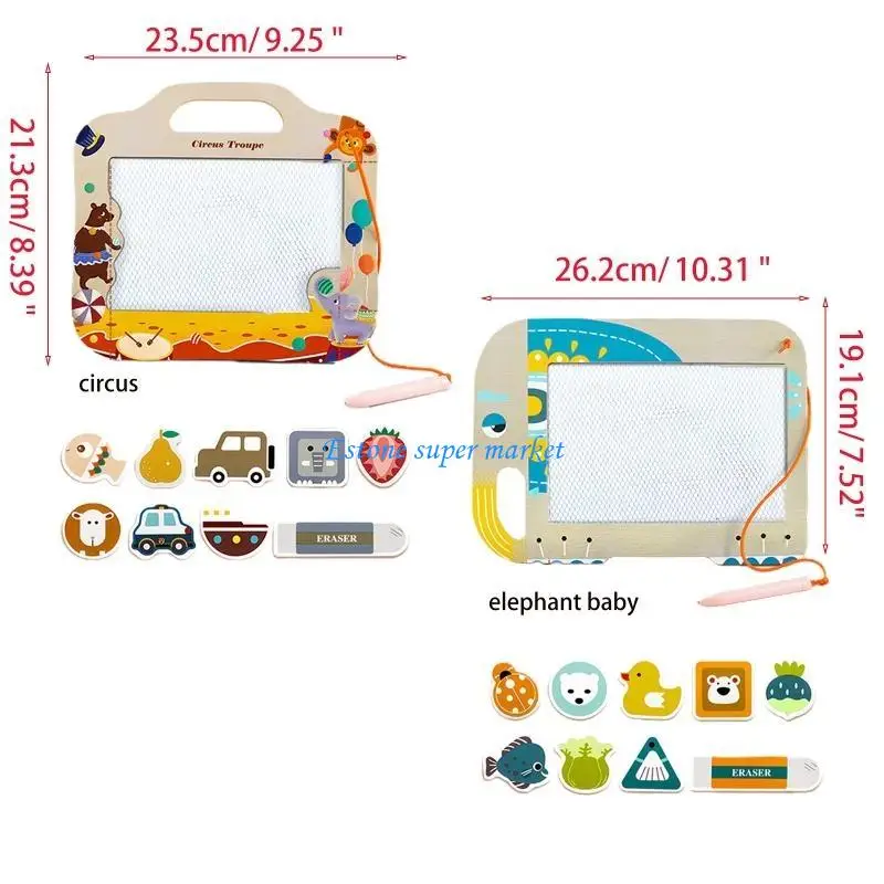 090B Tablice edukacyjne Doddle Pad Wczesna nauka zabawki dla małych dzieci