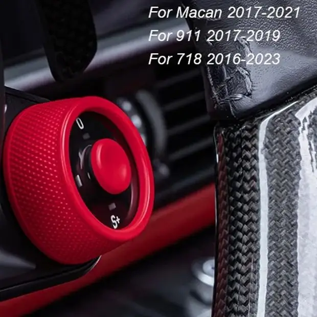 

1Pc Steering Wheel SC Ejection Knob Button For Porsche Cayenne Panamera Macan 911 718 Boxster Taycan Car Automobile Replacement