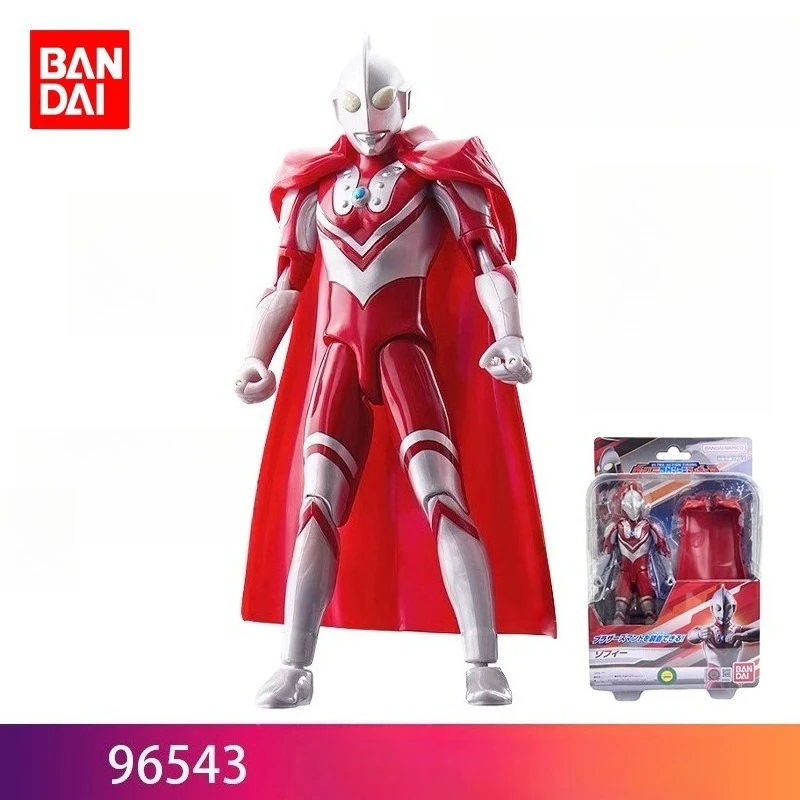 

Bandai Ultraman Zofi Jack Action Figure Super Movable Jointed Doll Toy for Kids Collection Heroic Battle Pose Birthday Gift