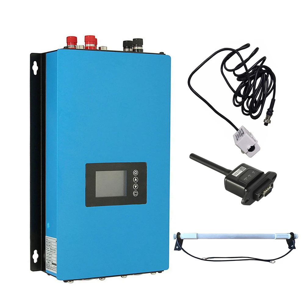 LCD Backlight Grid Tie Inverter for Wind Turbine 1000W Second Generation Wind Power Wifi Interface Dump Load Resistor